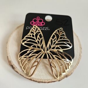 Paparazzi Butterfly Frills Post Earrings